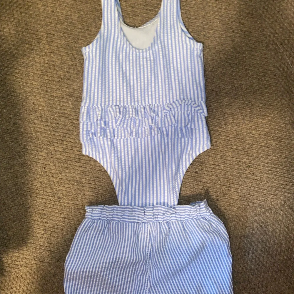 Striped Baby Bathing suit - Picture 2 of 4